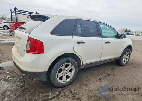 2013 Ford Edge Se z USA, uszkodzony, nr VIN 2FMDK4GC8DBB59206